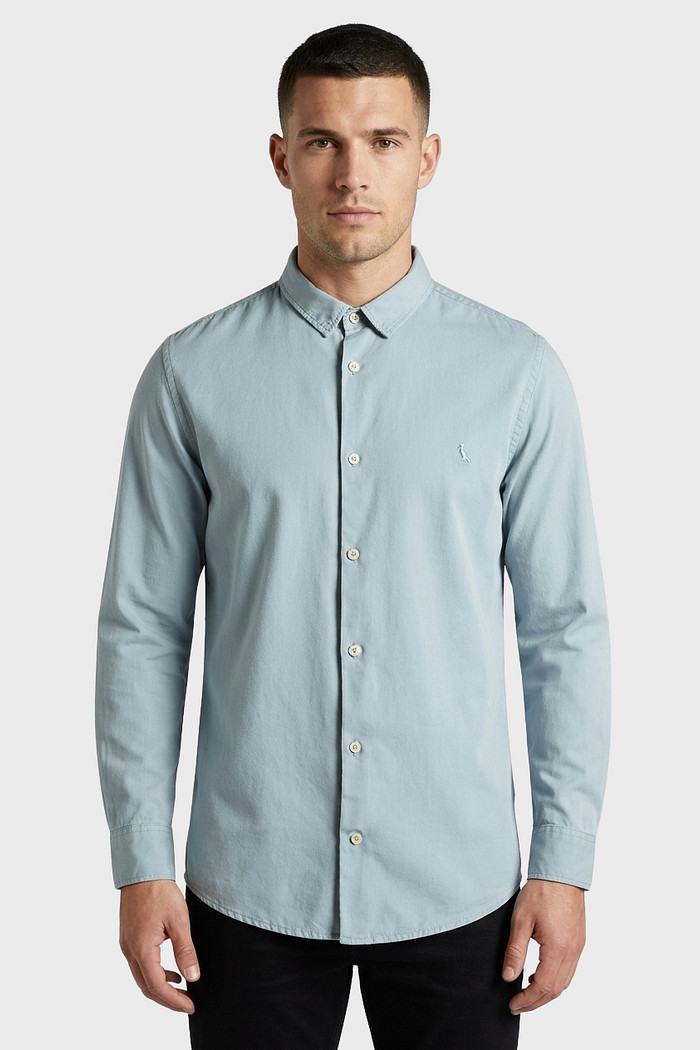 Camisa Reserva ML Regular Nova Paraty Azul Claro