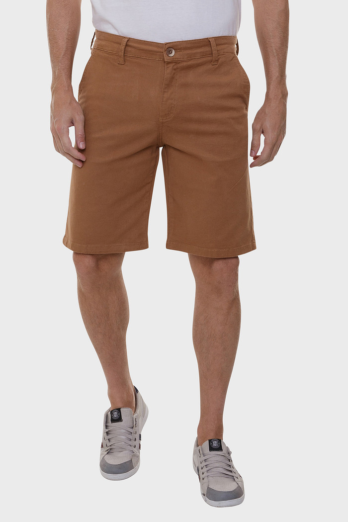 Bermuda Sarja Ralph Lauren Masculina Regular Marrom