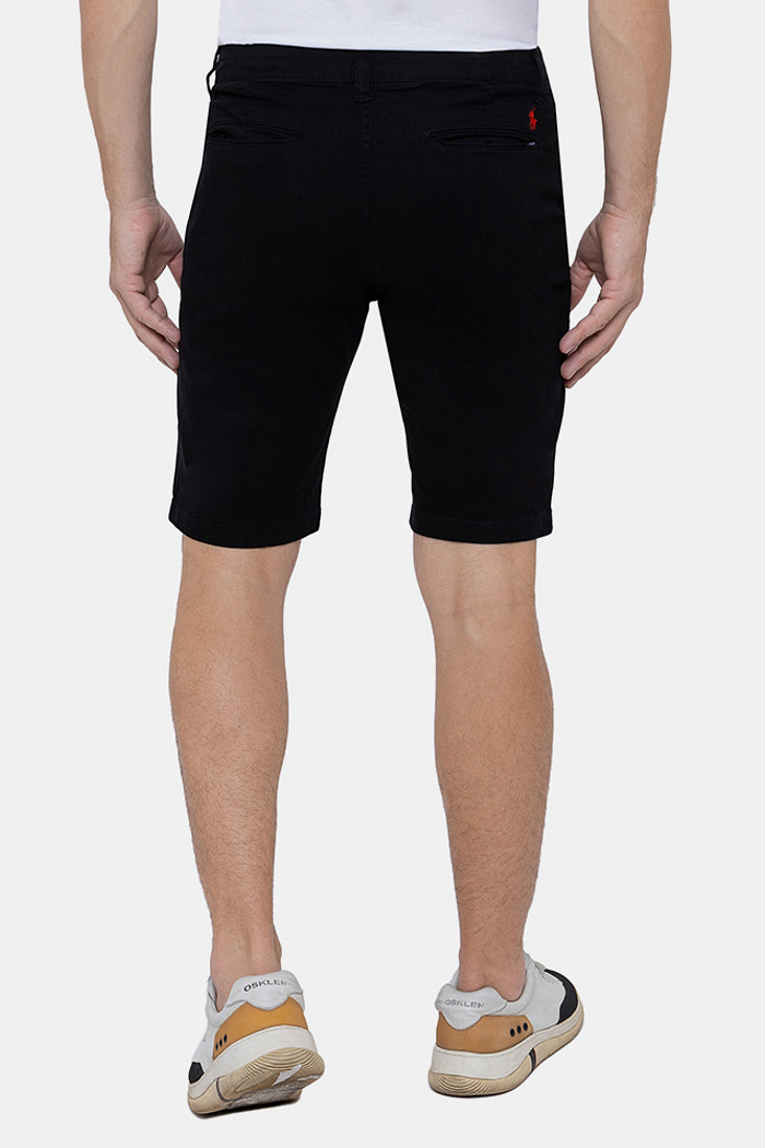 Bermuda Sarja Ralph Lauren Masculino Slim Stretch Preto