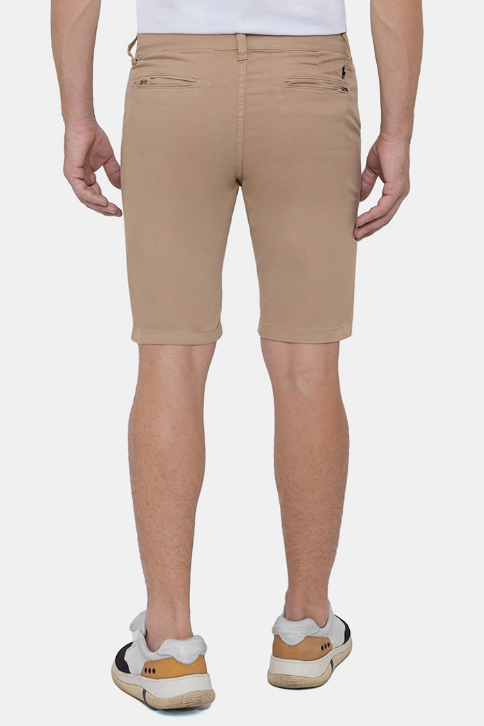 Bermuda Sarja Ralph Lauren Masculino Slim Stretch Bege Cáqui