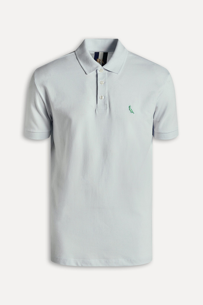 Camisa Polo Reserva Piquet Pica-Pau Verde Kit Gift Branca