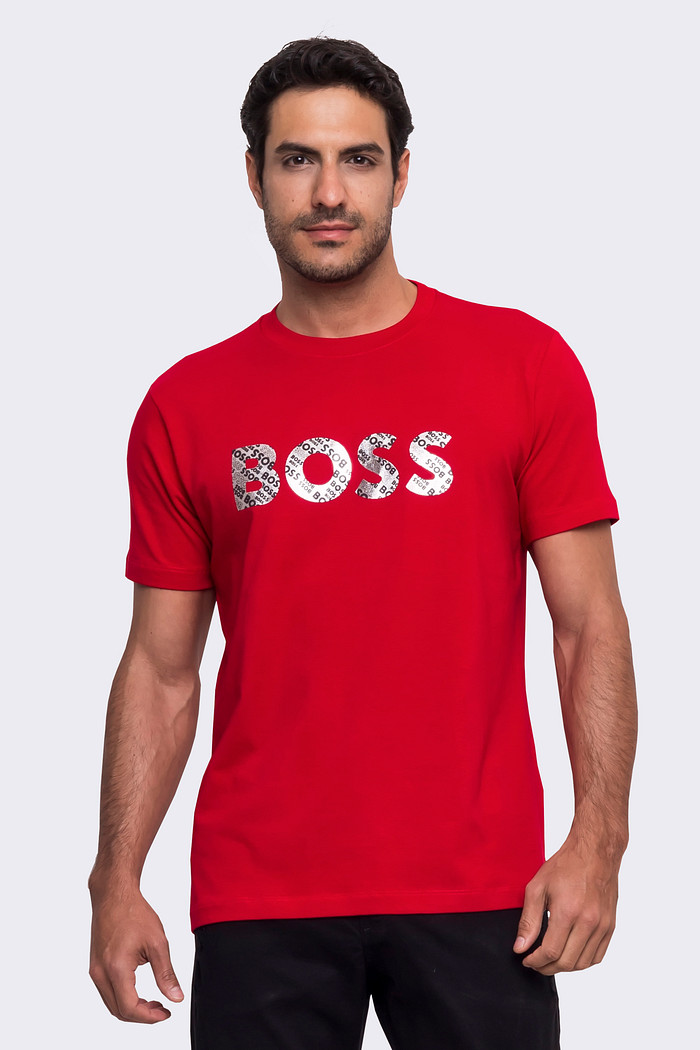 Camiseta Hugo Boss Vermelha