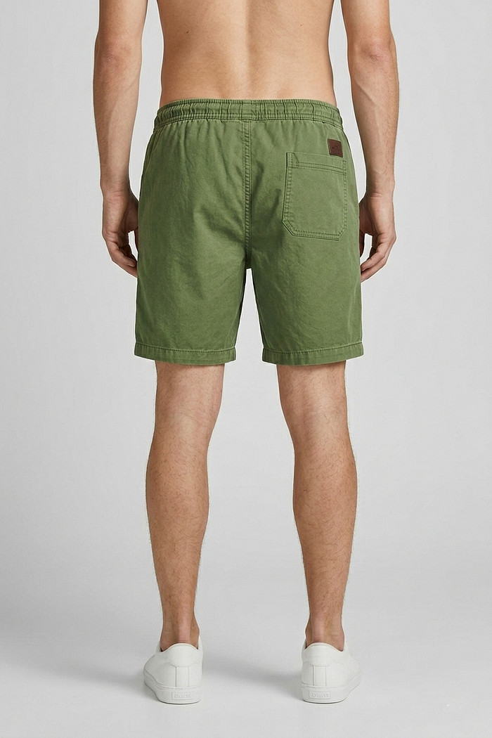 Short Reseva Elástico Básico Verde Militar