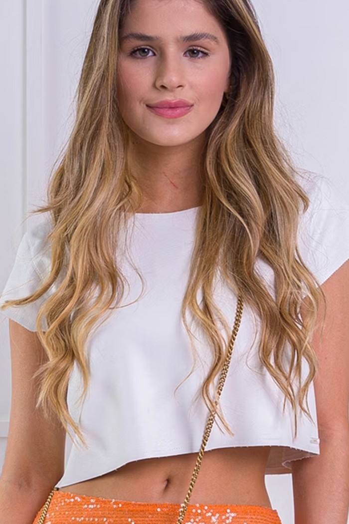 Cropped Corino Off White