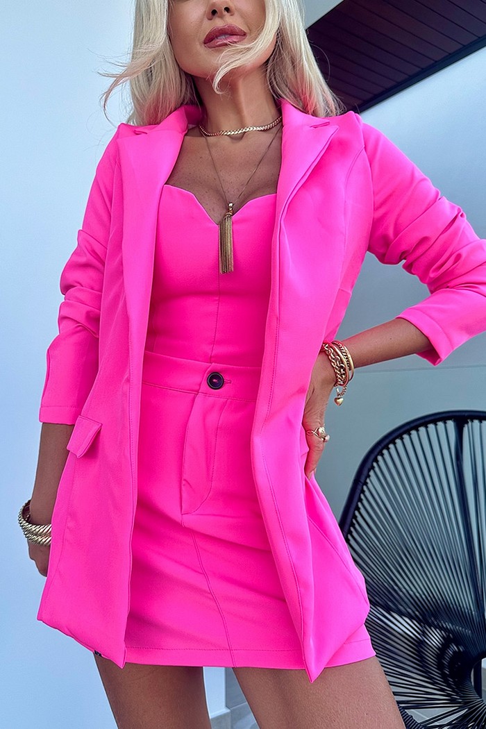 Blazer Nina Rosa Neon