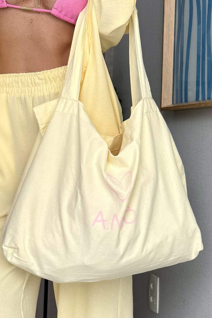 Bolsa Solare Amarelo Manteiga