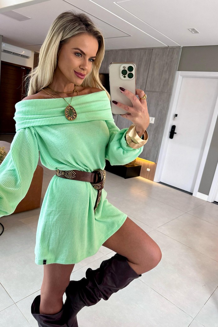 Vestido Amanda Verde Candy