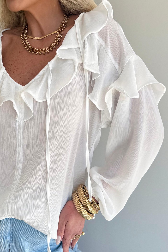 Camisa Veneza Off White
