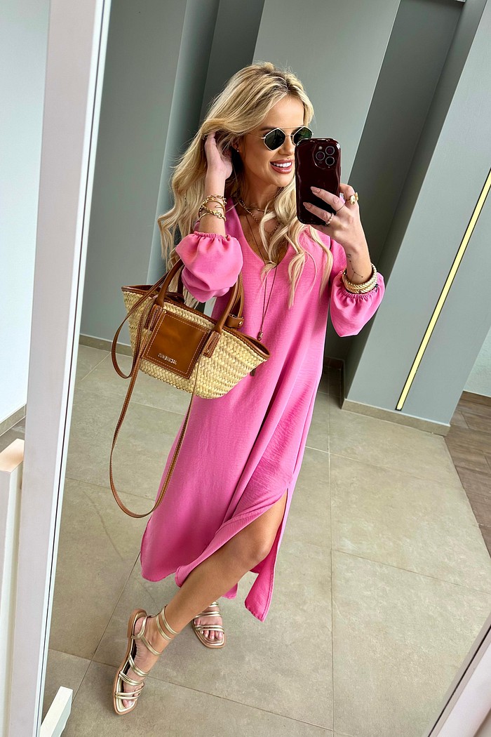 Vestido Athenas Rosa Baby