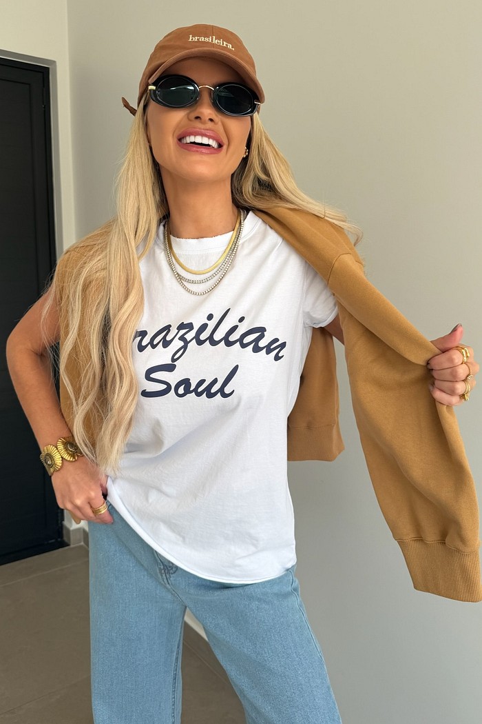 T-shirt Brazilian Soul Branco