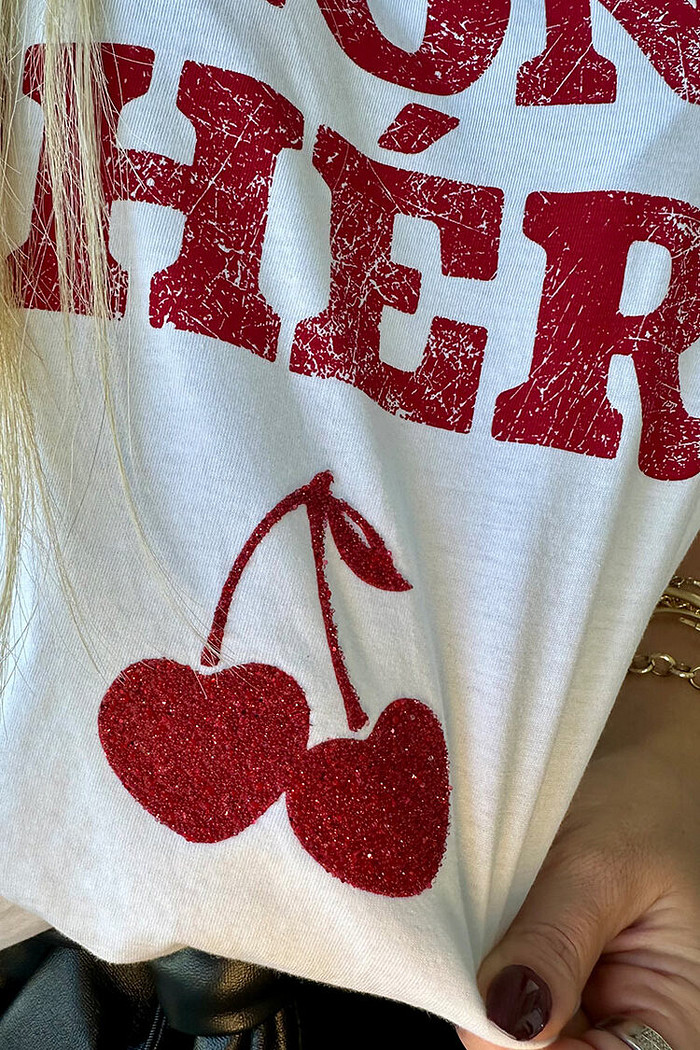 T-Shirt Mon Chéri Branco