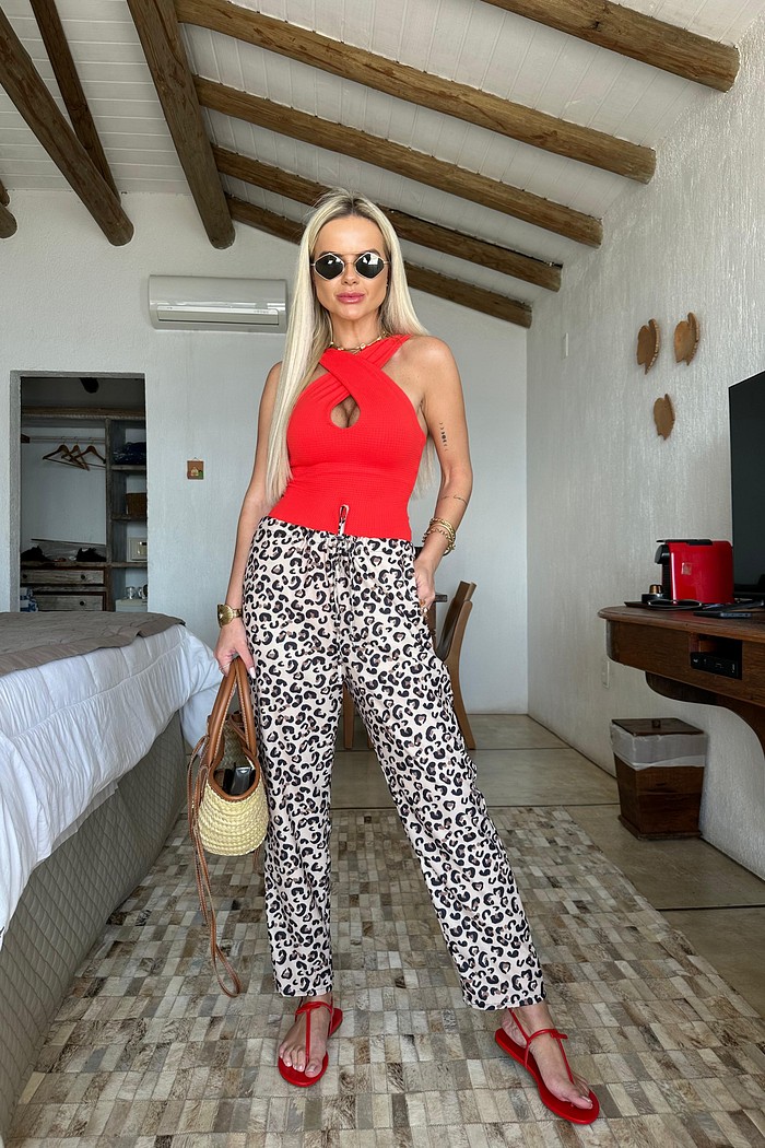 Calça Animal Print Refúgio