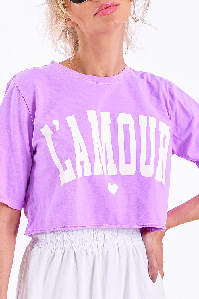 Cropped L'amour Violeta