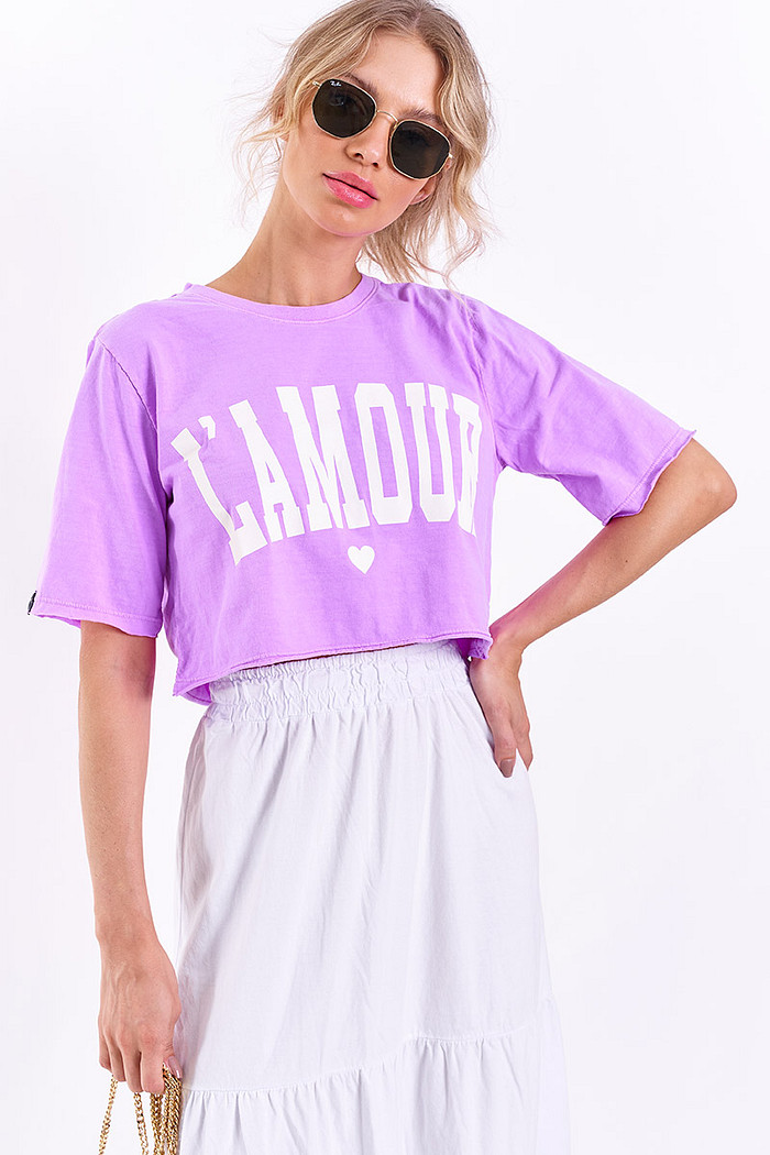 Cropped L'amour Violeta