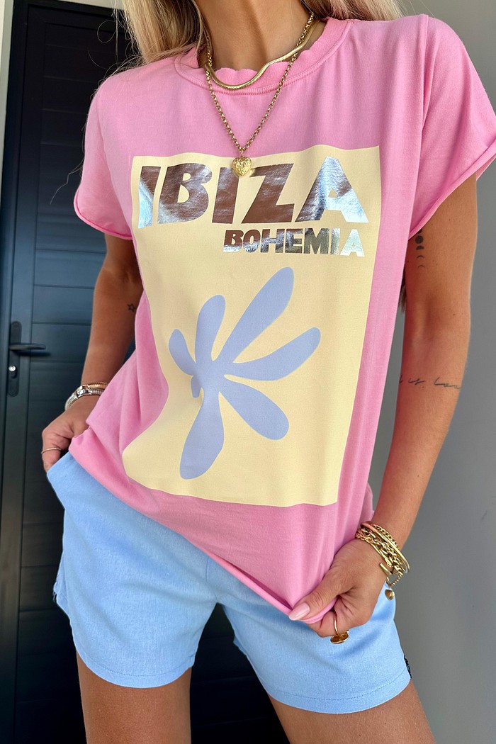 T-shirt Ibiza Rosa