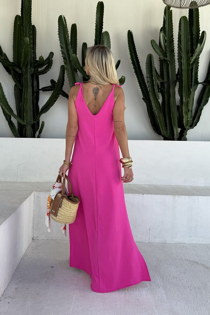 Vestido Longo Ibiza Pink