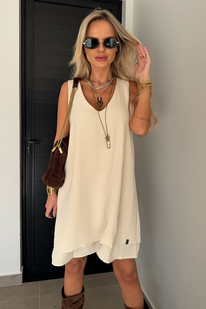 Vestido Maya Mais Comprido Gelo