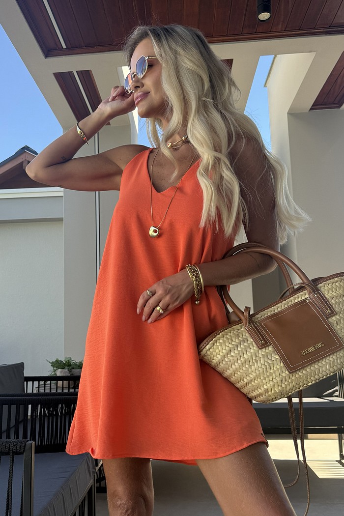 Vestido Sarah Laranja