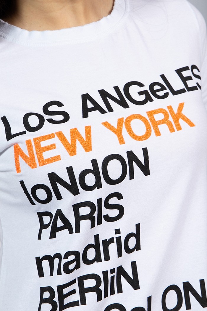 T-Shirt New York Branca