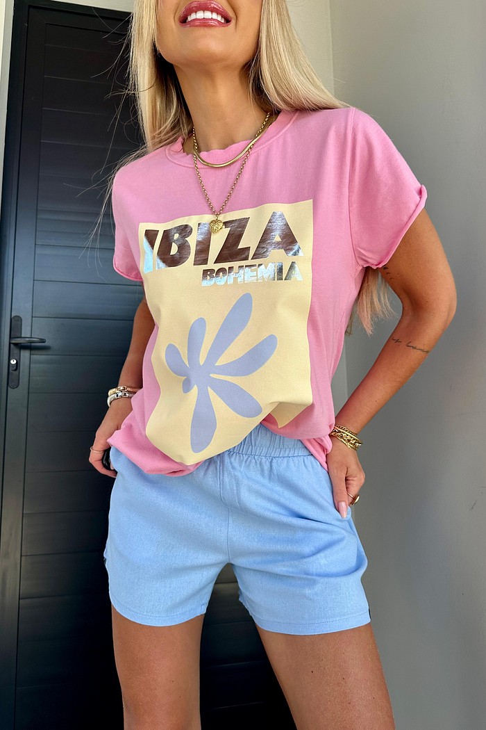 T-shirt Ibiza Rosa