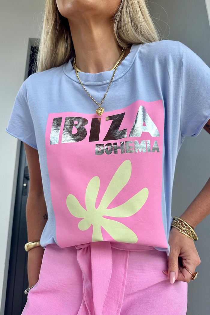 T-shirt Ibiza Azul Baby