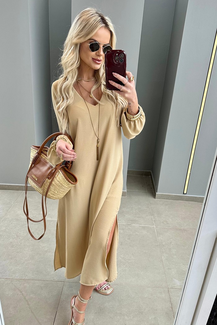 Vestido Athenas Nude