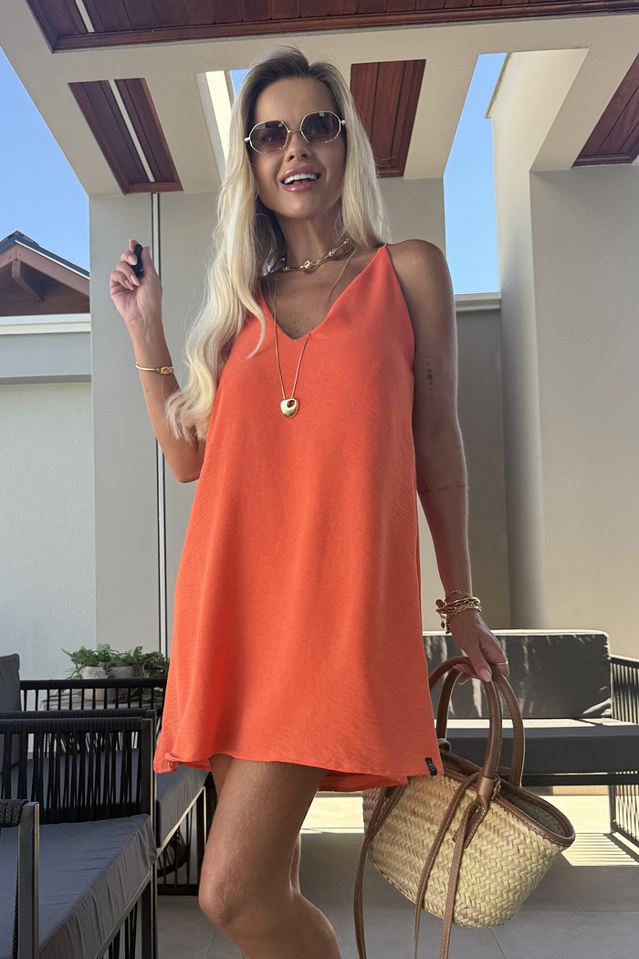 Vestido Sarah Laranja