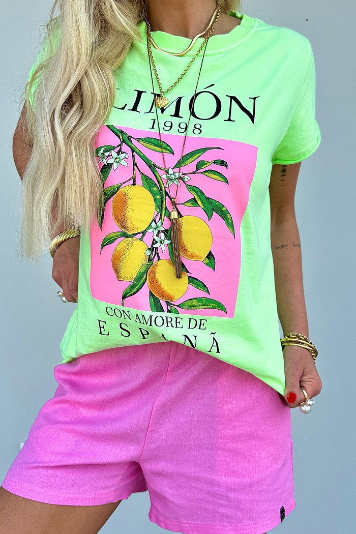 T-shirt Limon Verde