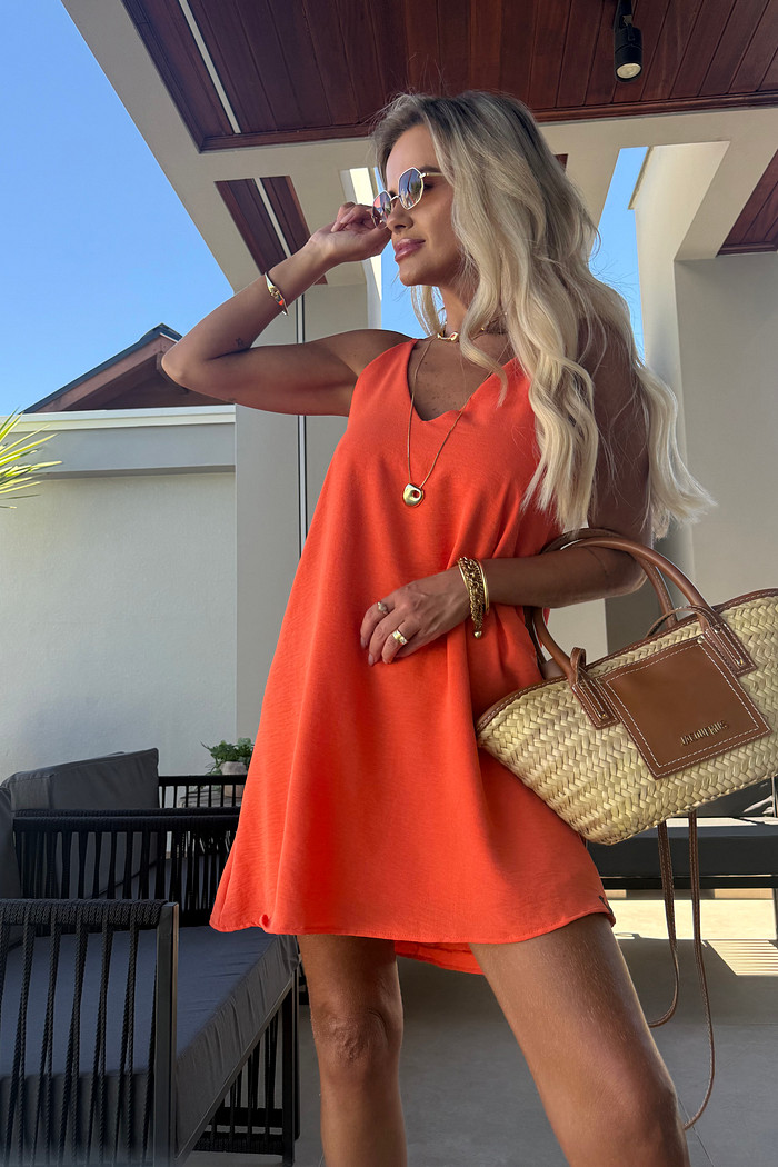 Vestido Sarah Laranja