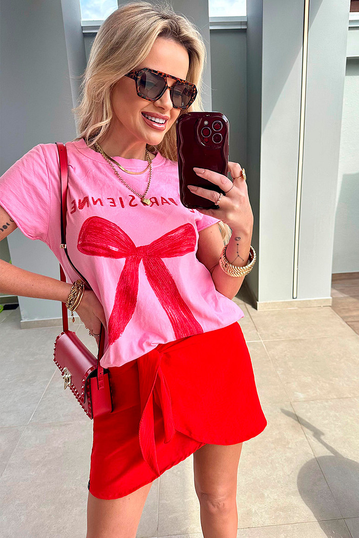 T-shirt Parisienne Rosa