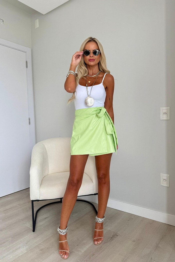 Saia Lara Verde Candy