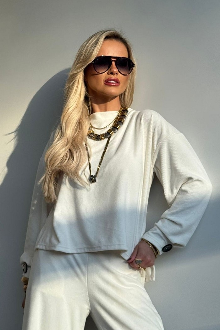 Blusa Blush Off White