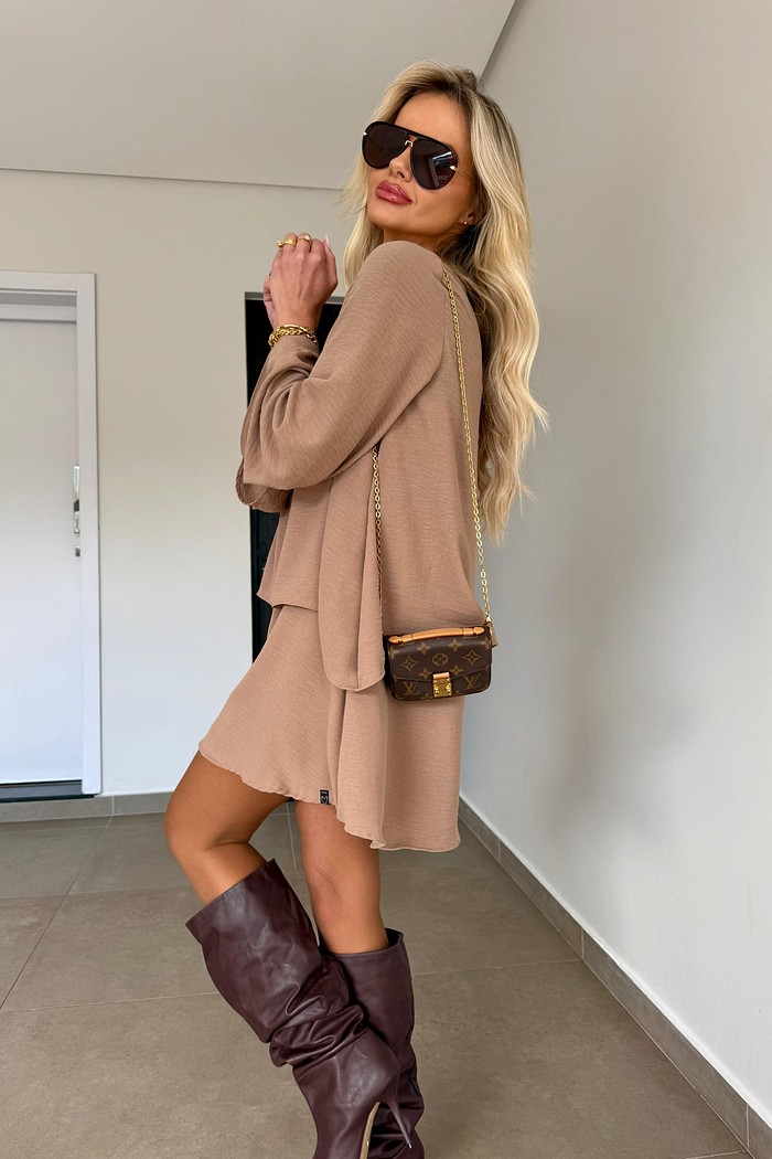 Vestido Alícia Nude