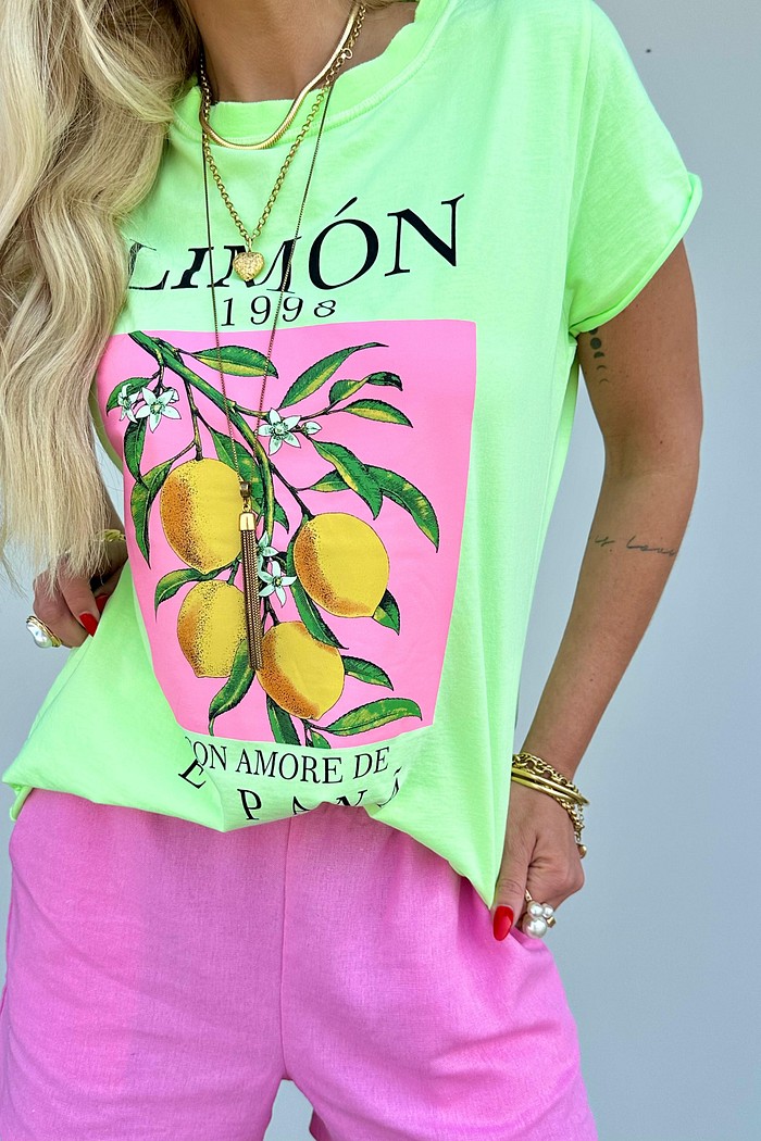 T-shirt Limon Verde