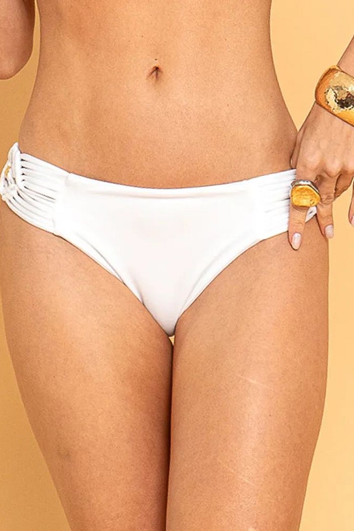 Calcinha de Biquíni Fio Duplo Trópico BQ1364CL De Chelles