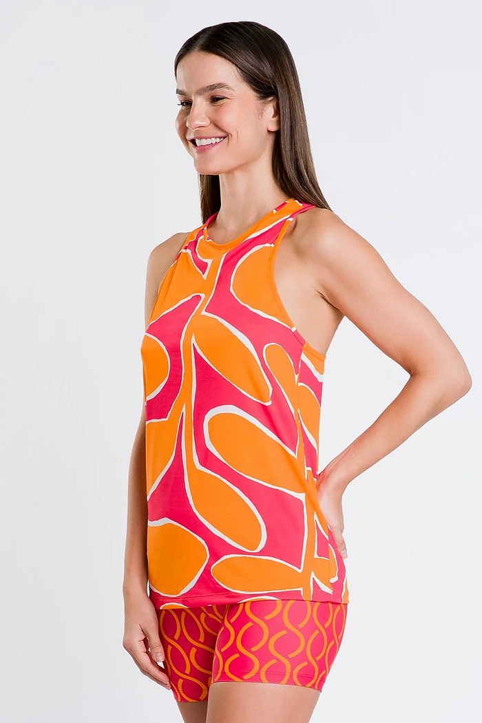 Camiseta Lewiston Estampada Orenji CCM 10040033