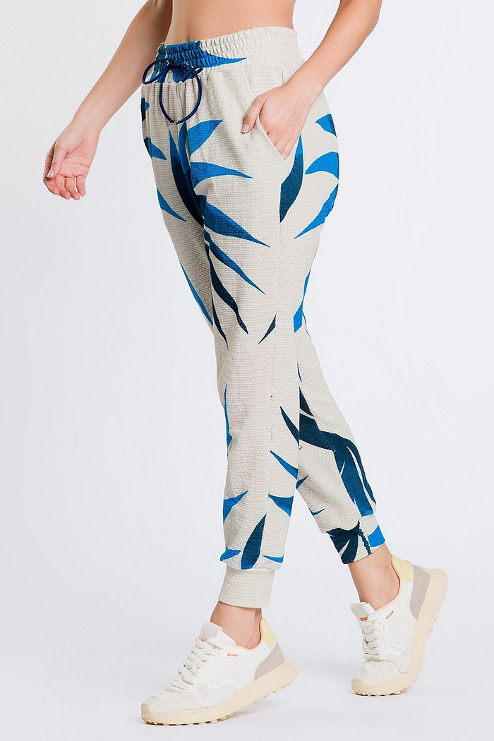 Calça Quinata Estampada Deli CCM 07070032