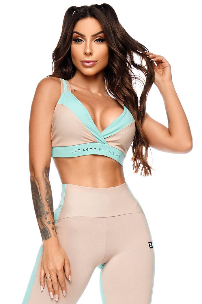 Top Perpetual Sweat Let´s Gym 1984