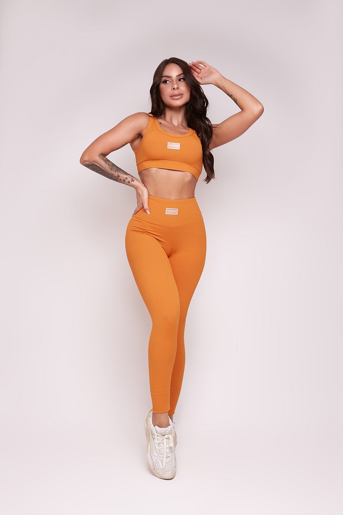 Top Comfort Rib Let's Gym 2298