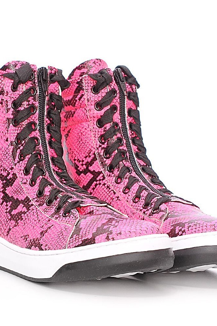 Tênis Collab Juju Salimeni 3732 Hot Pink - 36