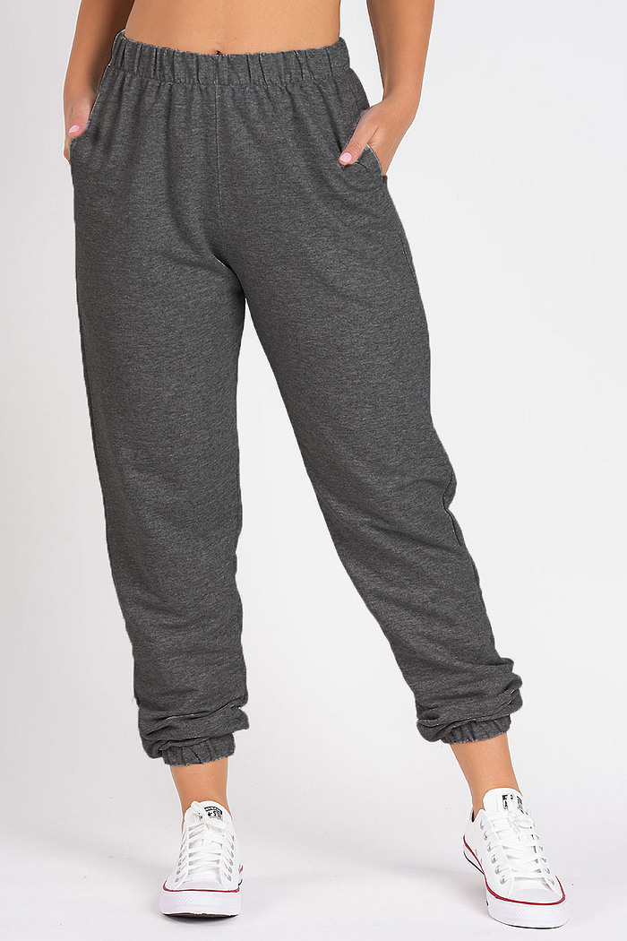 Calça Jogger Color Feminina Mescla Escuro