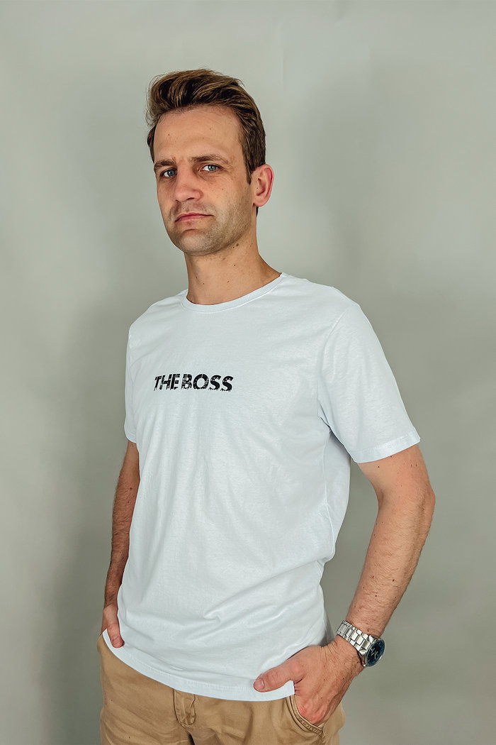 Camiseta Masculina The Boss Luxo Urbano