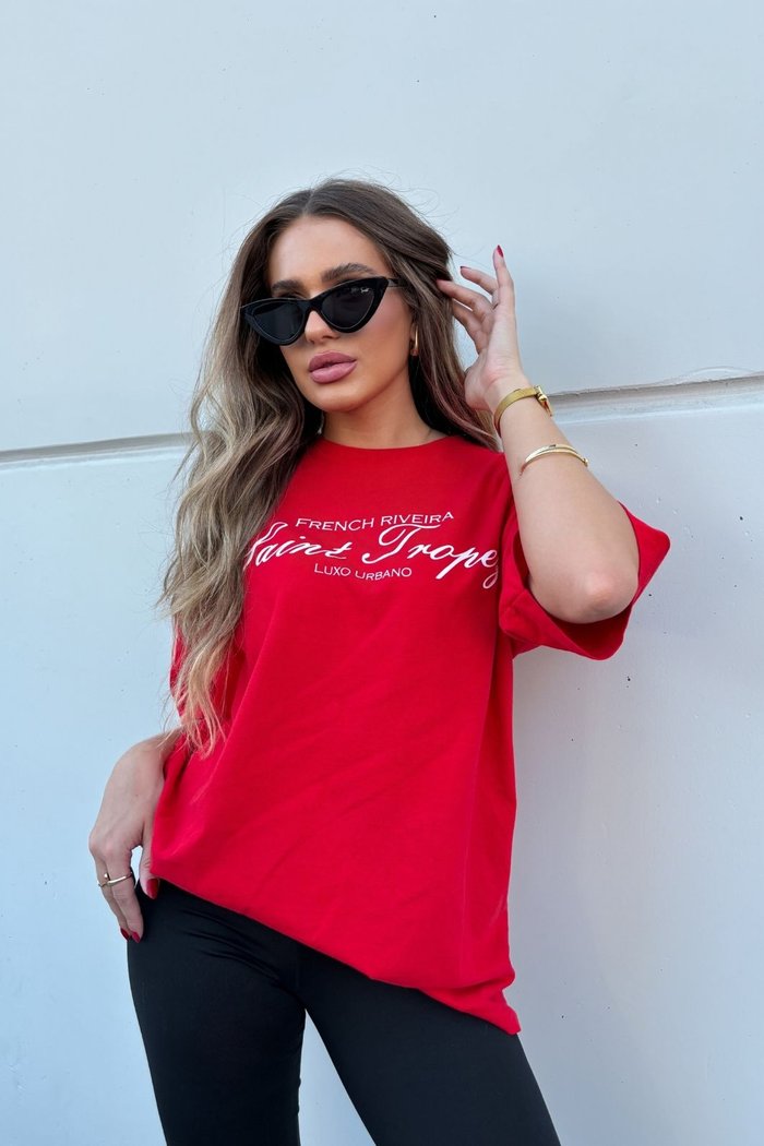 T-shirt Oversized Saint Tropez Luxo Urbano