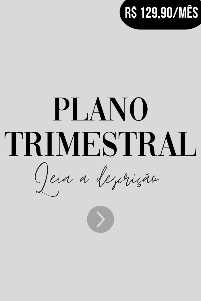 Clube LuxoBOX Trimestral