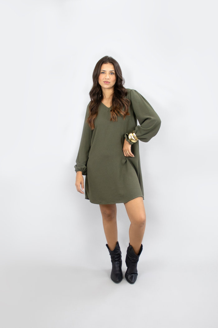 Vestido Serena Oliva