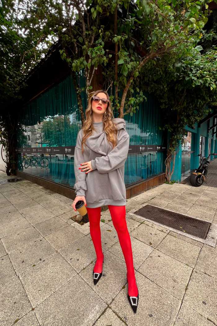 Moletom Helena com Laço Luxo Urbano