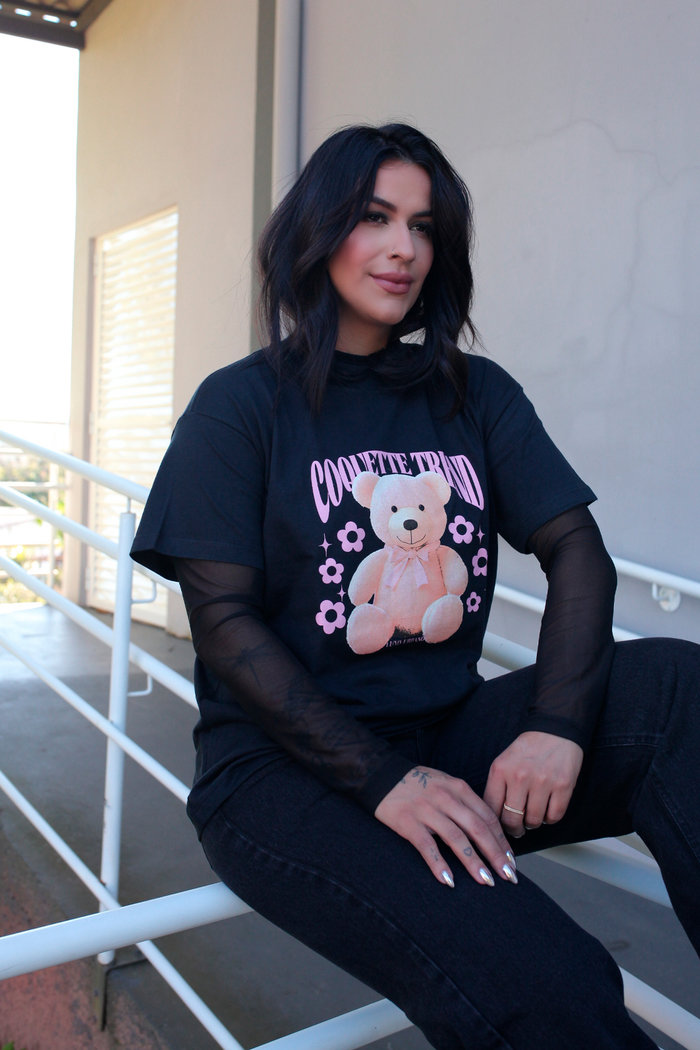 T-shirt Boyfriend Coquette Luxo Urbano