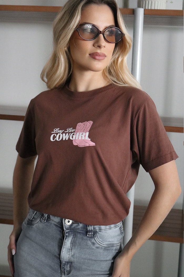T-shirt Cowgirl Luxo Urbano