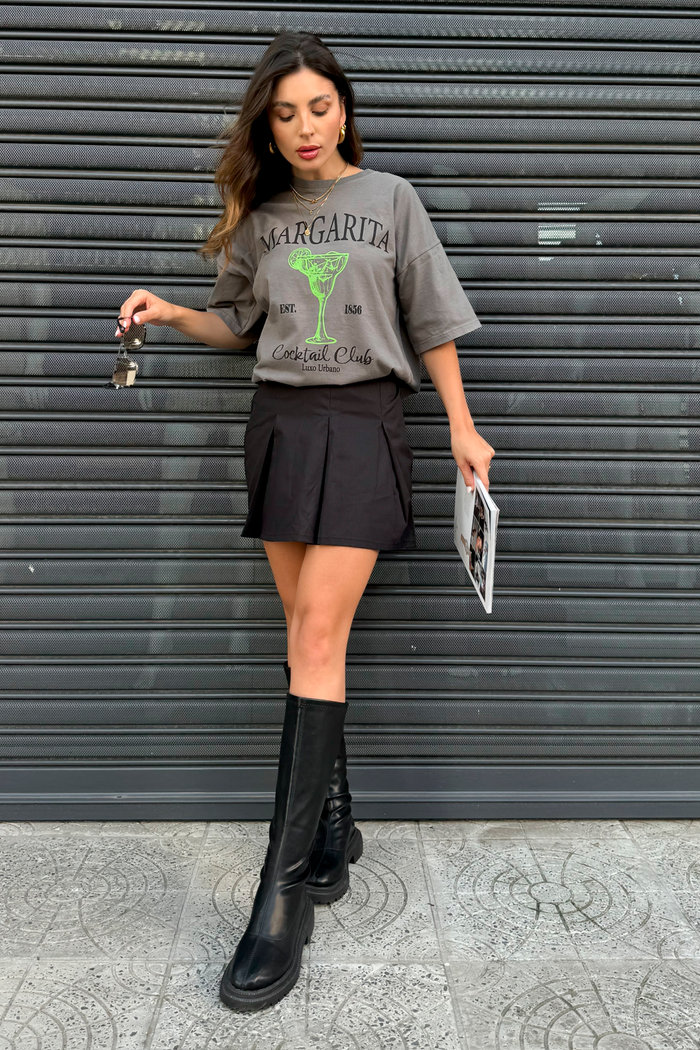 T-shirt Oversized Margarita Luxo Urbano