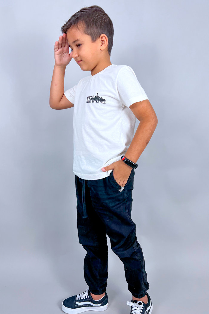 Camiseta Infantil Menino N.Y Luxo Urbano